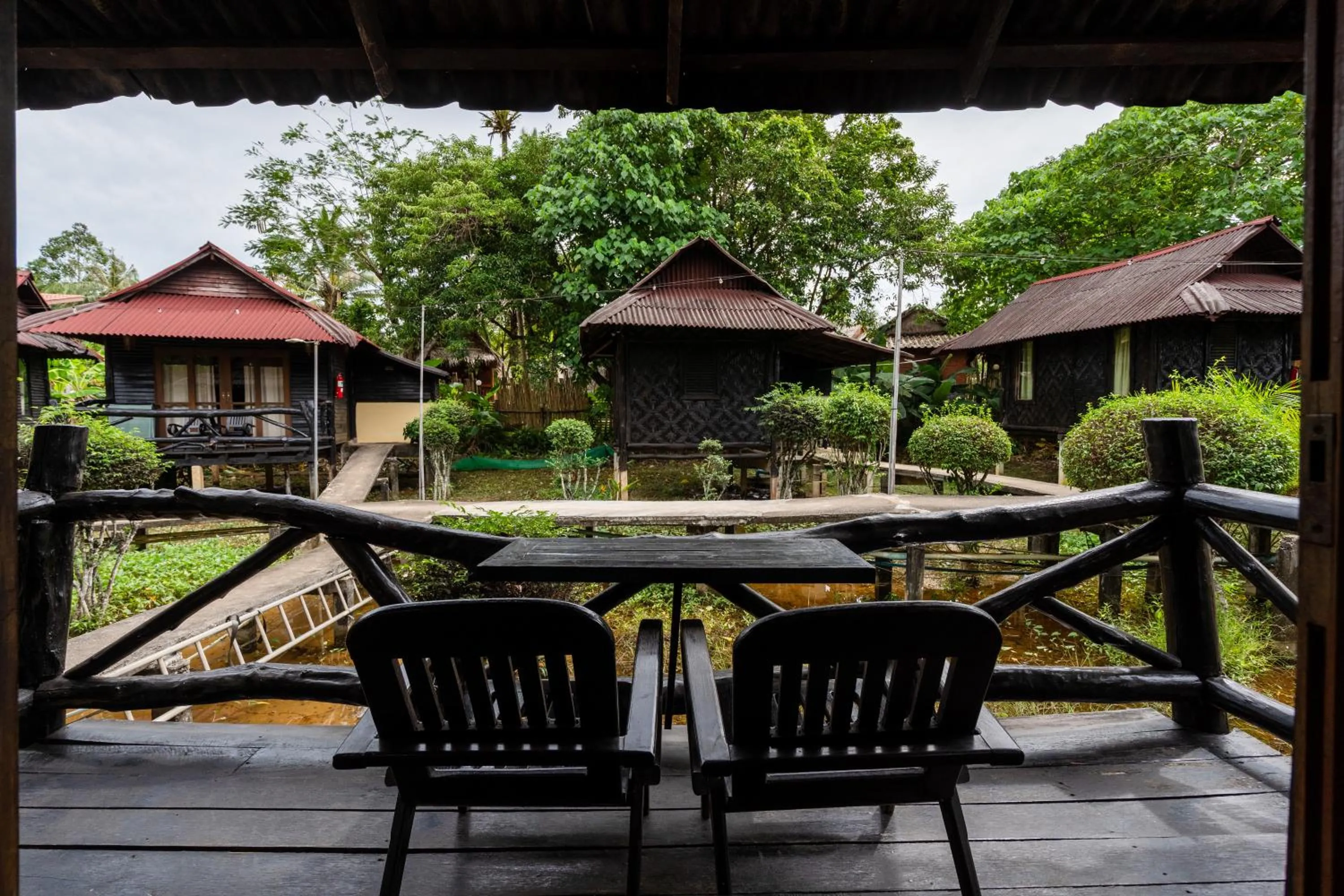 Garden view in Mook Lanta Eco Resort