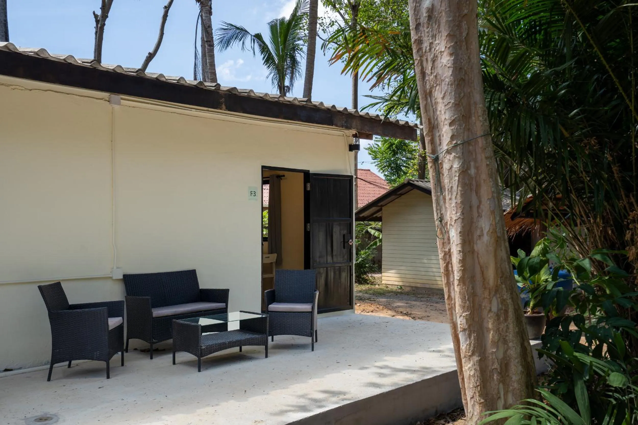 Patio in Mook Lanta Eco Resort