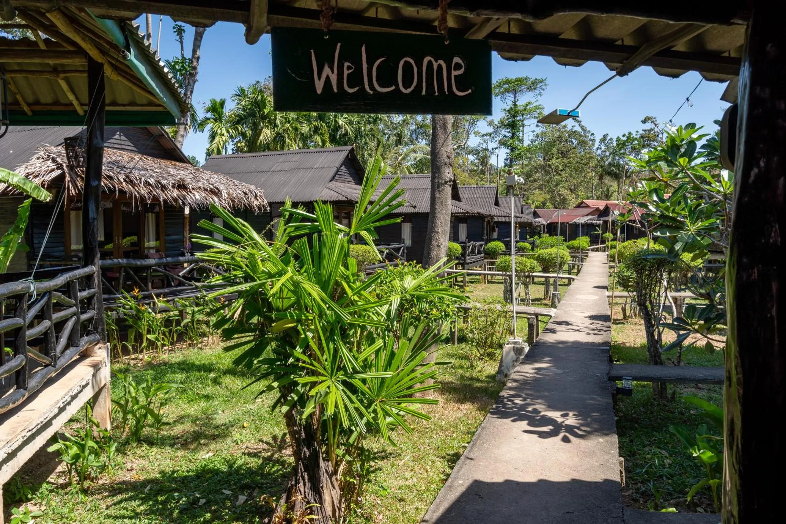 Garden in Mook Lanta Eco Resort