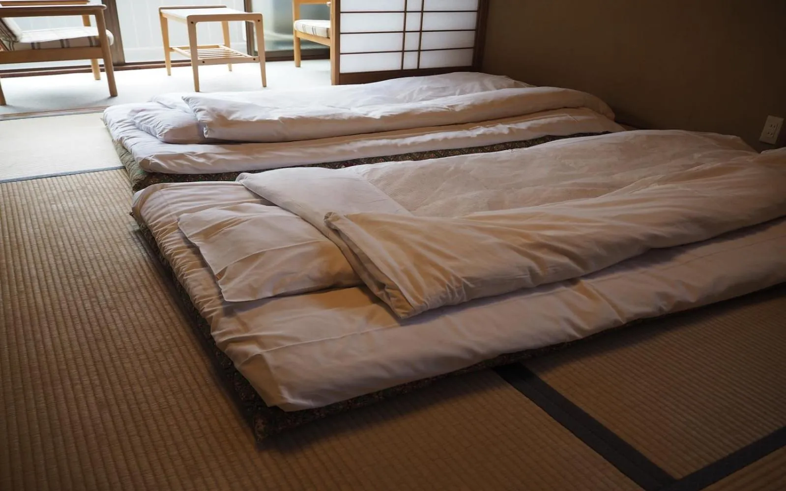 Photo of the whole room, Bed in Kamiobo