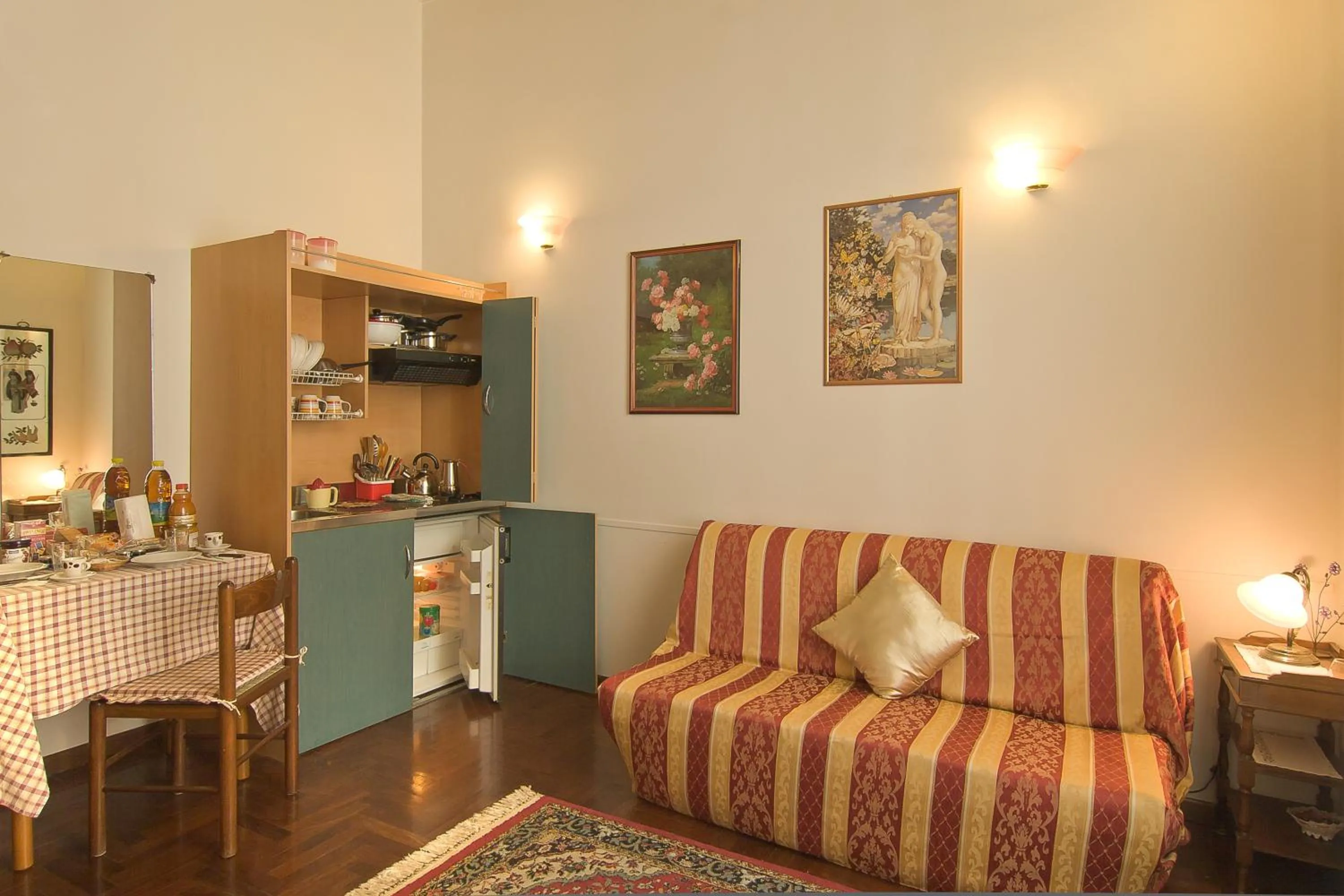 Kitchen or kitchenette in Alla Dolce Vita Roma Centro