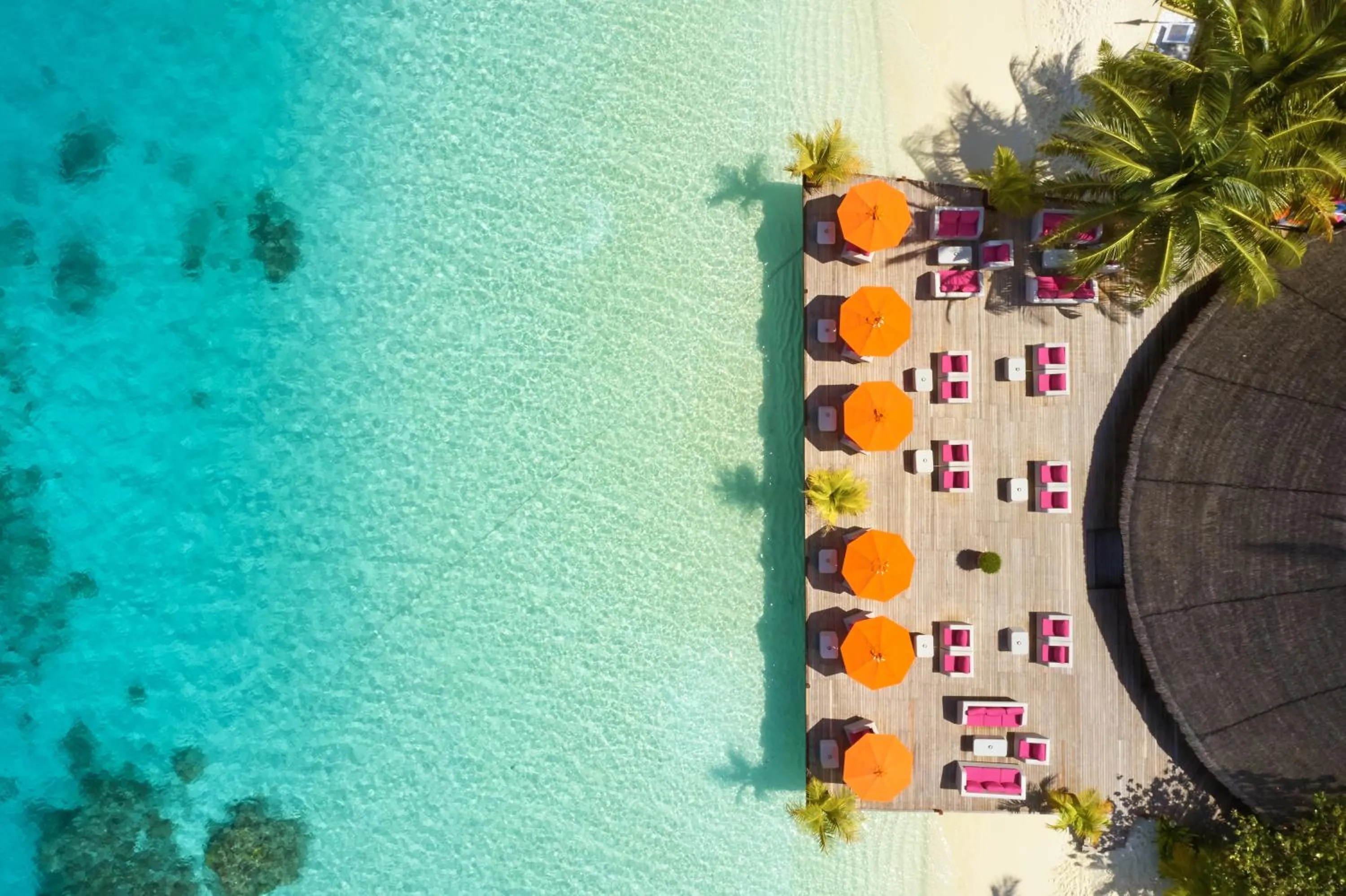 Restaurant/places to eat in Sun Siyam Vilu Reef with Free Transfer