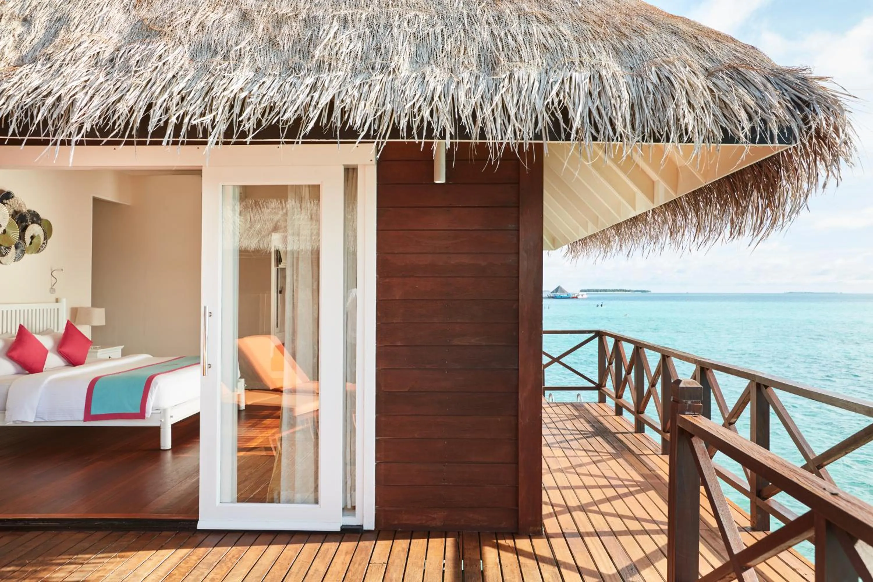 View (from property/room) in Sun Siyam Vilu Reef with Free Transfer