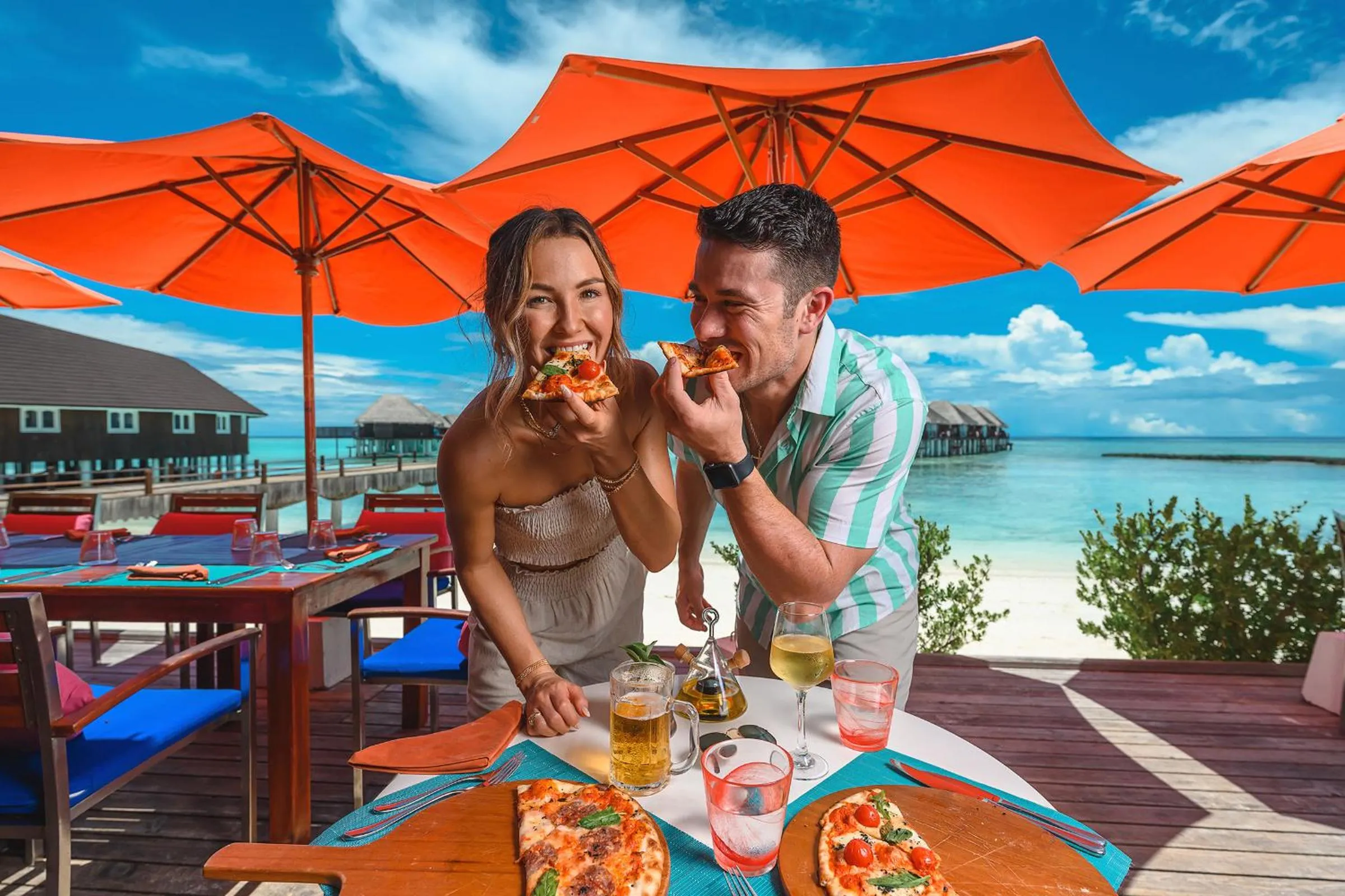 Restaurant/places to eat in Sun Siyam Vilu Reef with Free Transfer