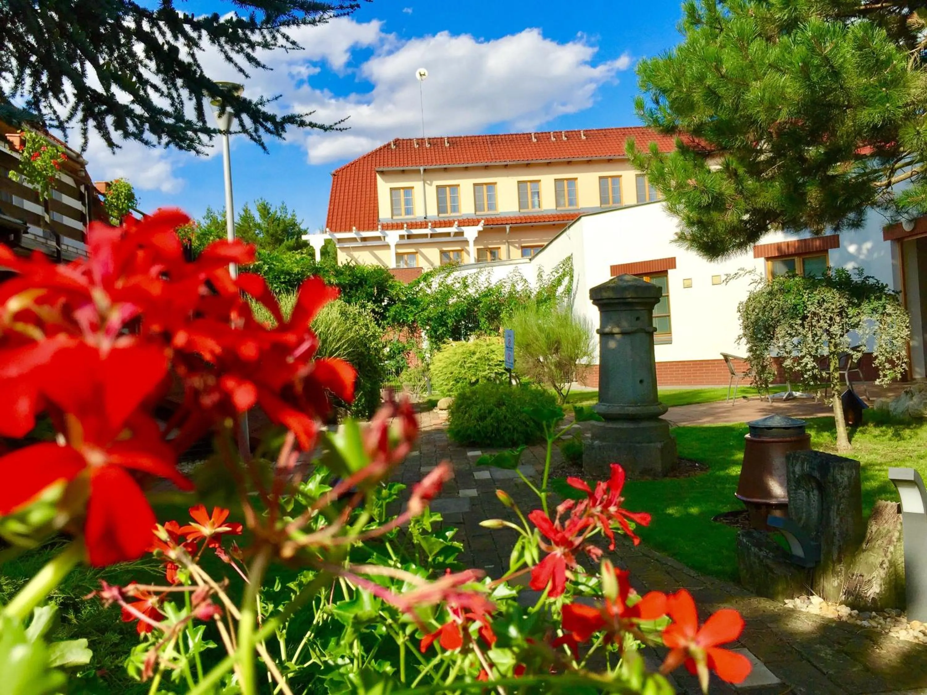 Garden in Garni hotel Celnice
