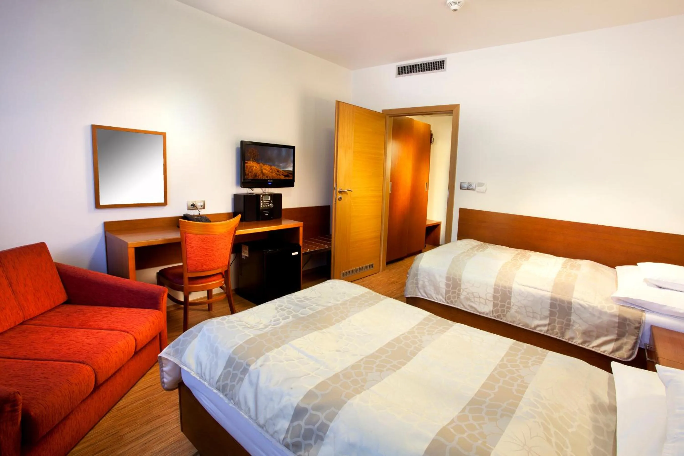 Bed in Garni hotel Celnice