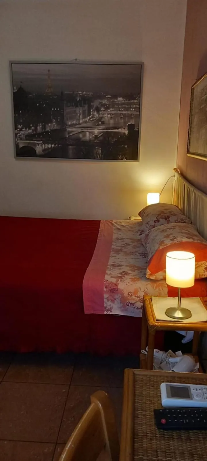 Bed in Cosmopolitan B&B