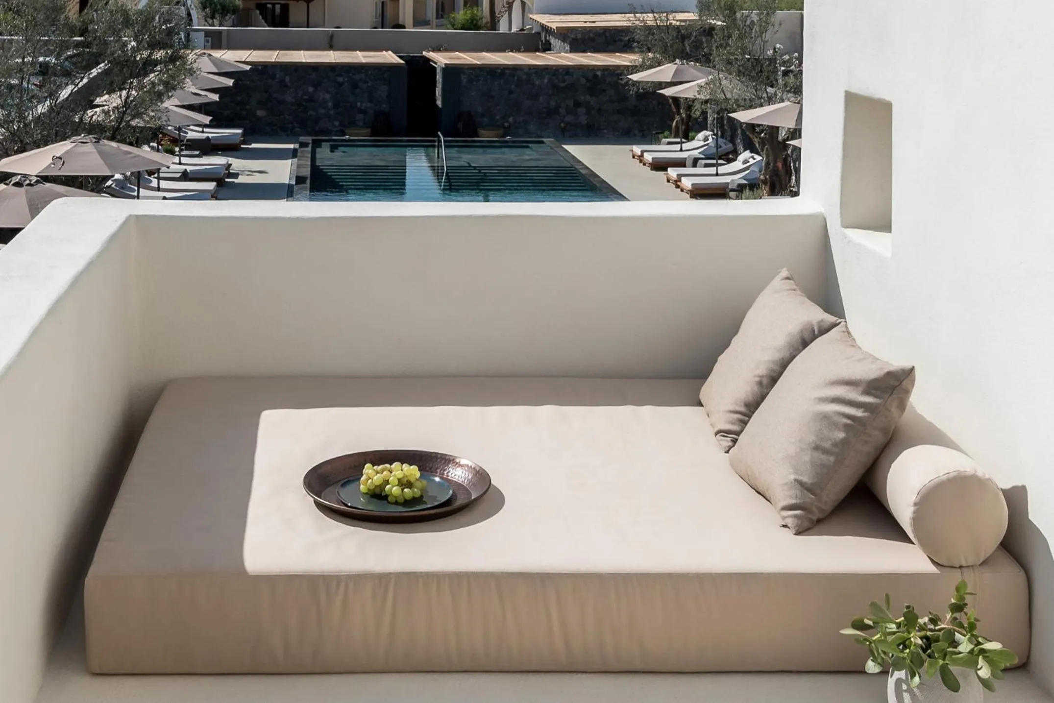 Balcony/Terrace in Istoria, a Member of Design Hotels