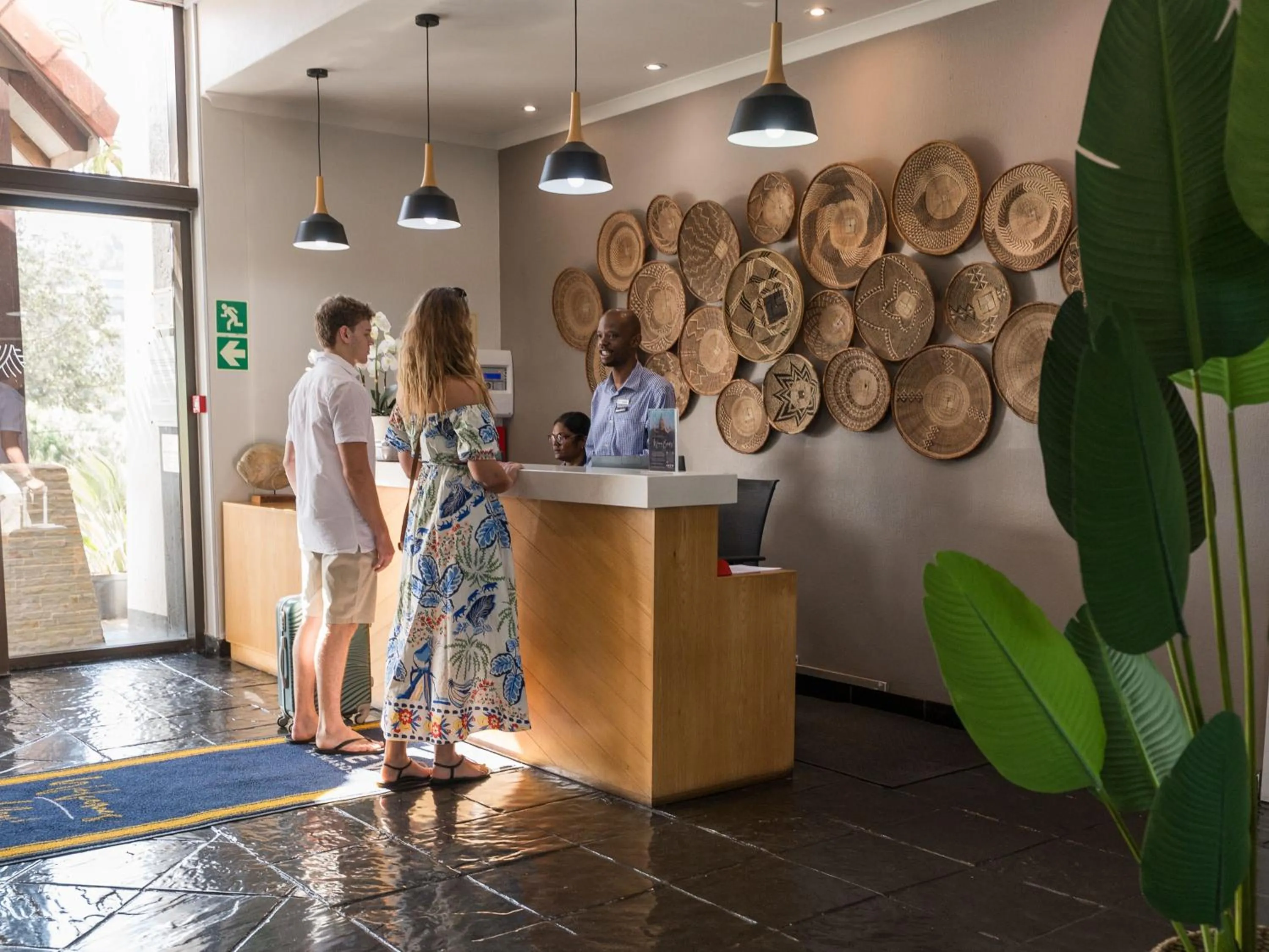 Staff in ANEW Hotel Ocean Reef Zinkwazi