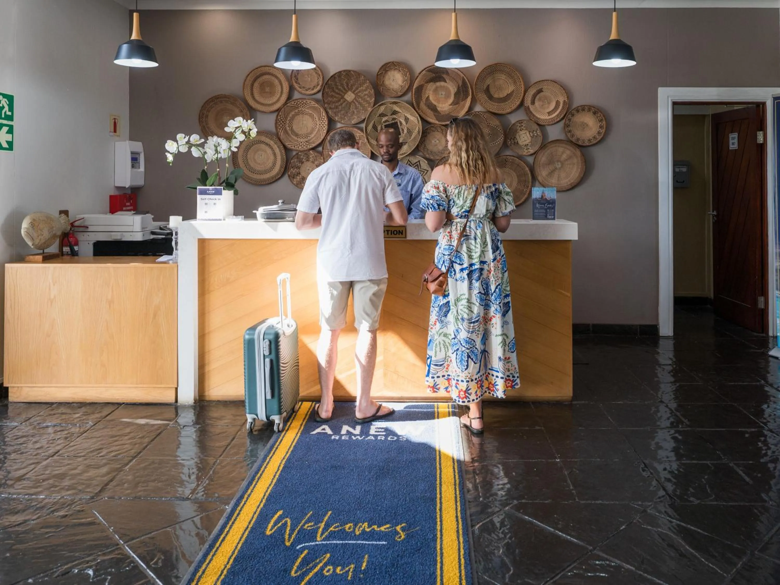 Staff in ANEW Hotel Ocean Reef Zinkwazi