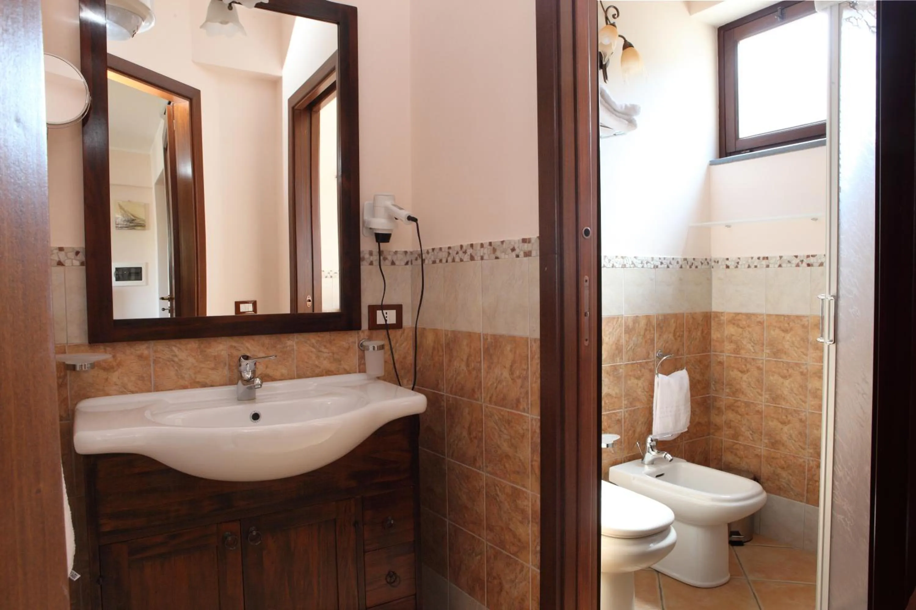 Bathroom in Hotel Borgo Eolie