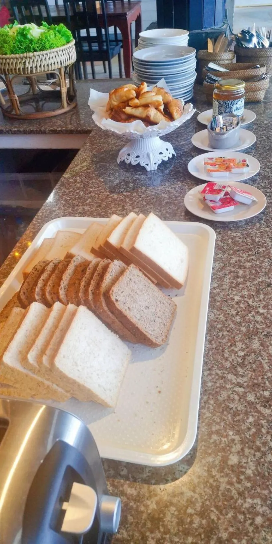 Buffet breakfast in Koh Mak Resort