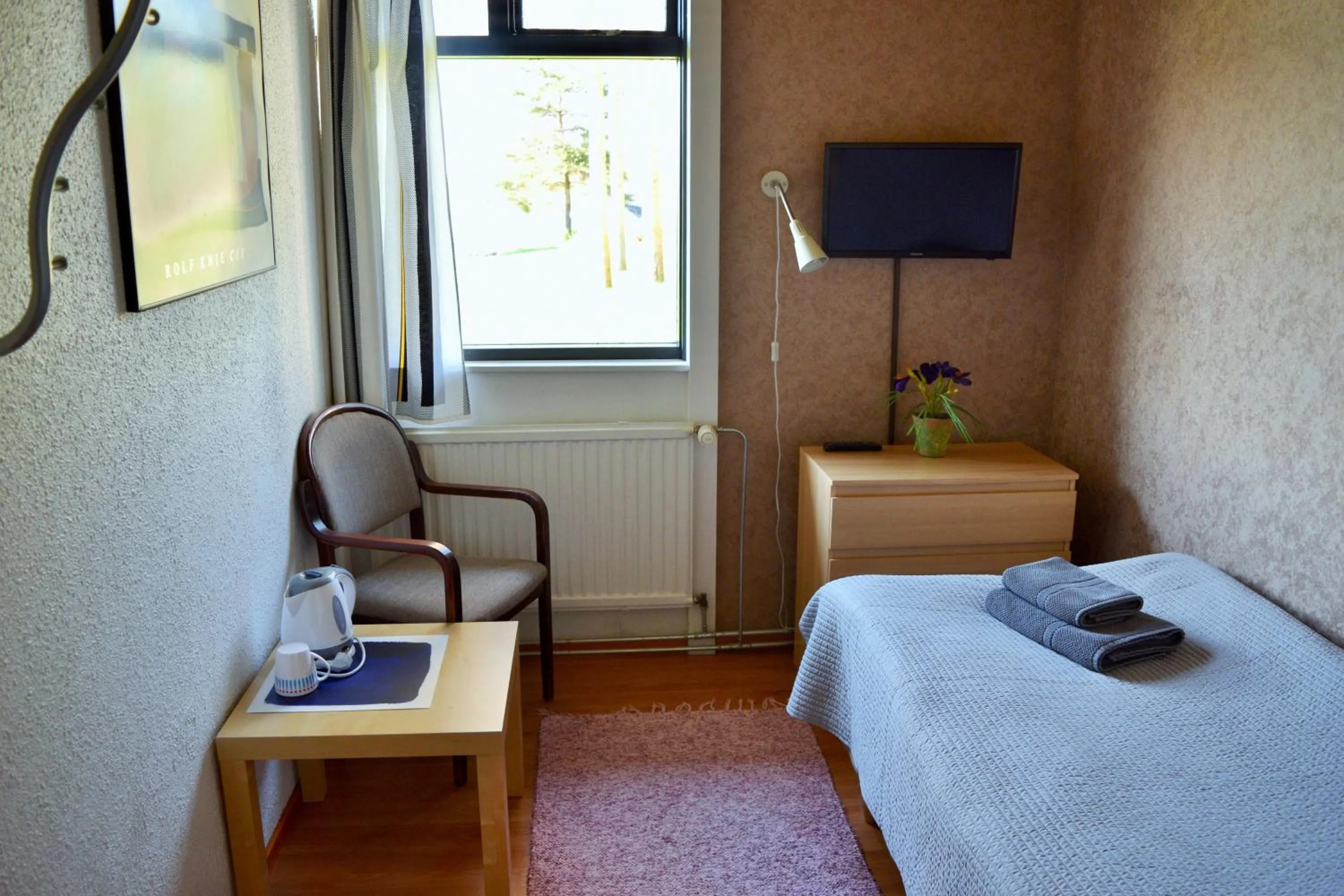 Decorative detail, Bed in Hotel Hanhi
