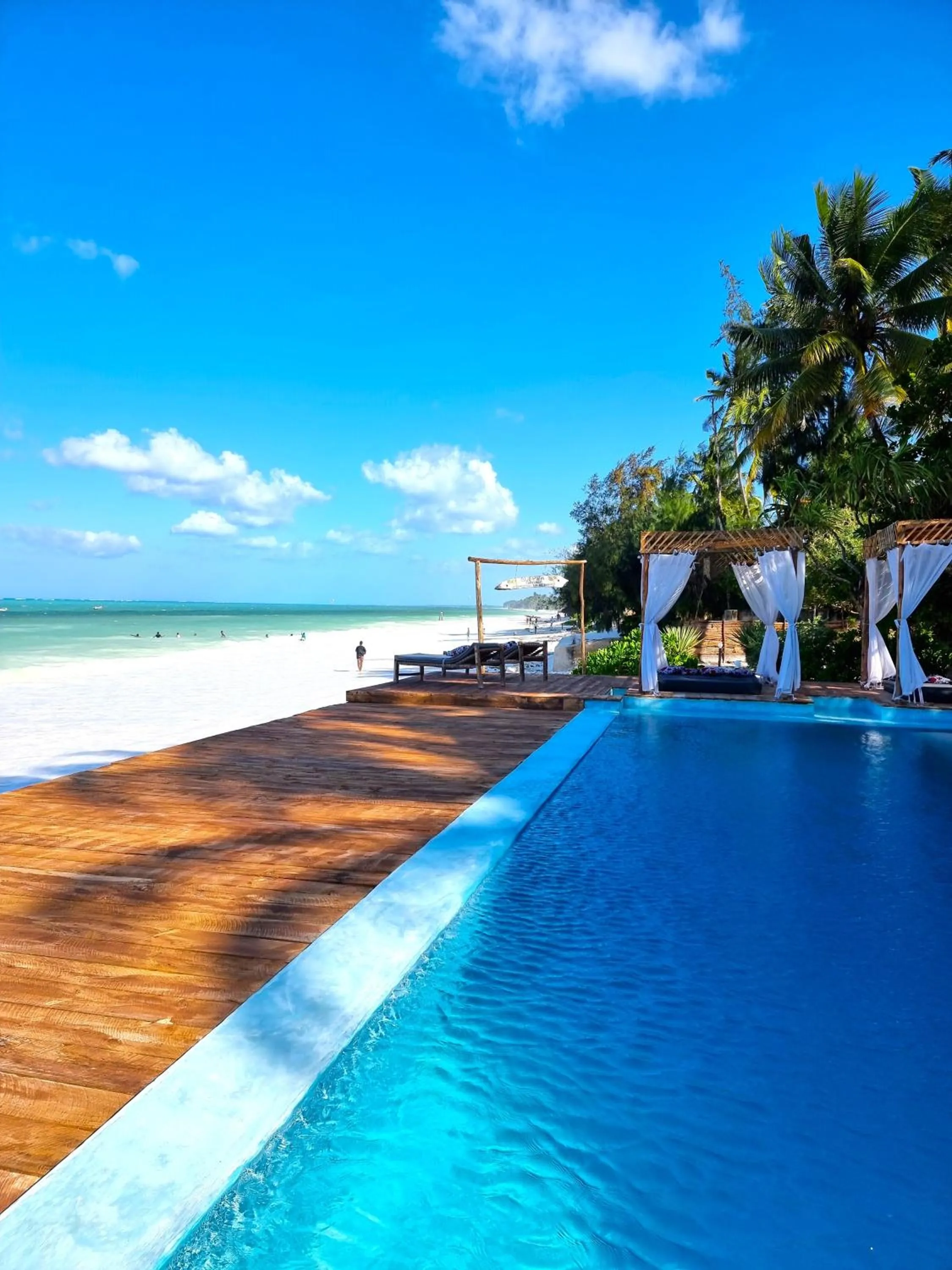 Beach in Blue Palm Zanzibar