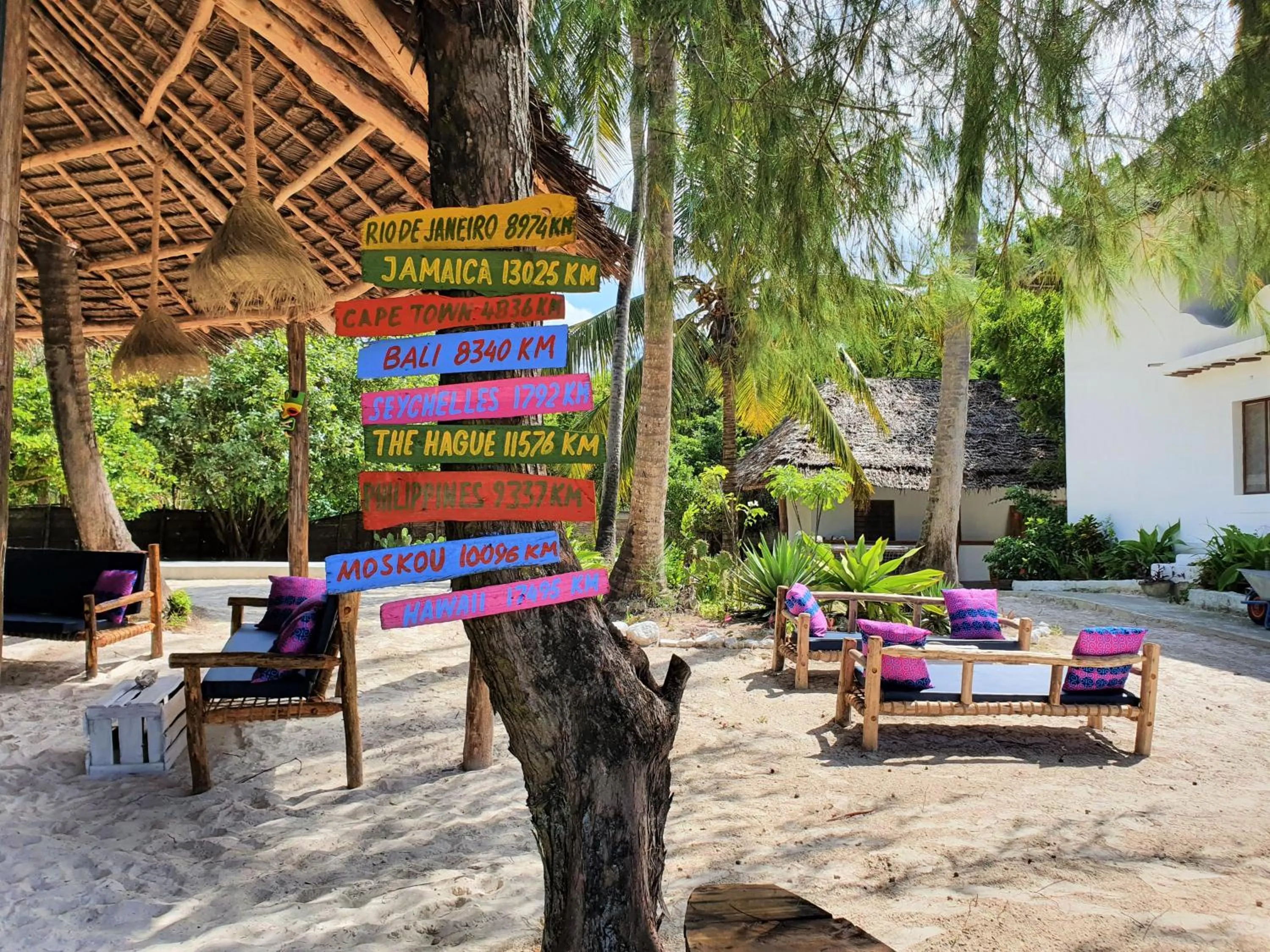 Garden in Blue Palm Zanzibar