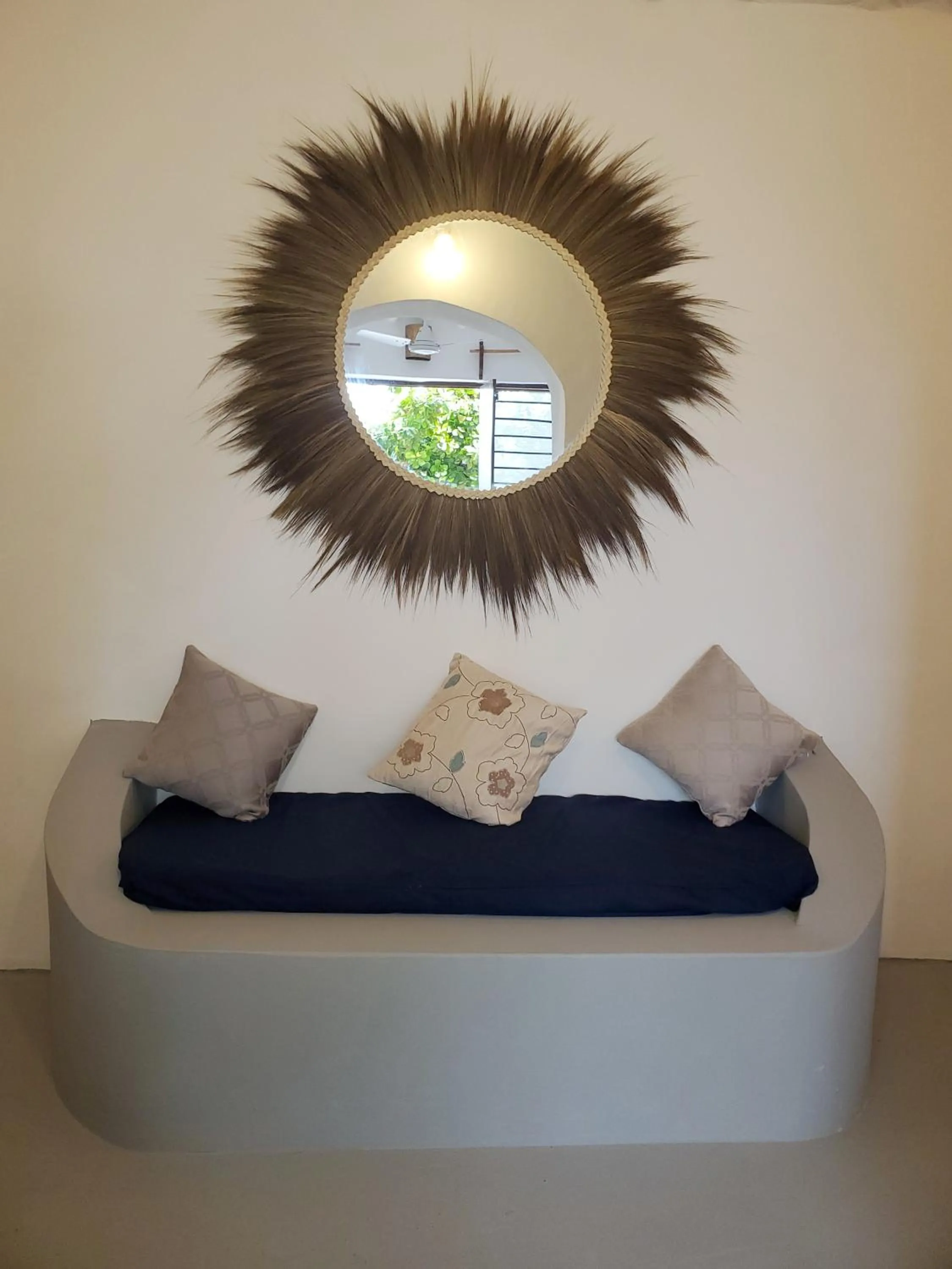 Living room, Bed in Blue Palm Zanzibar