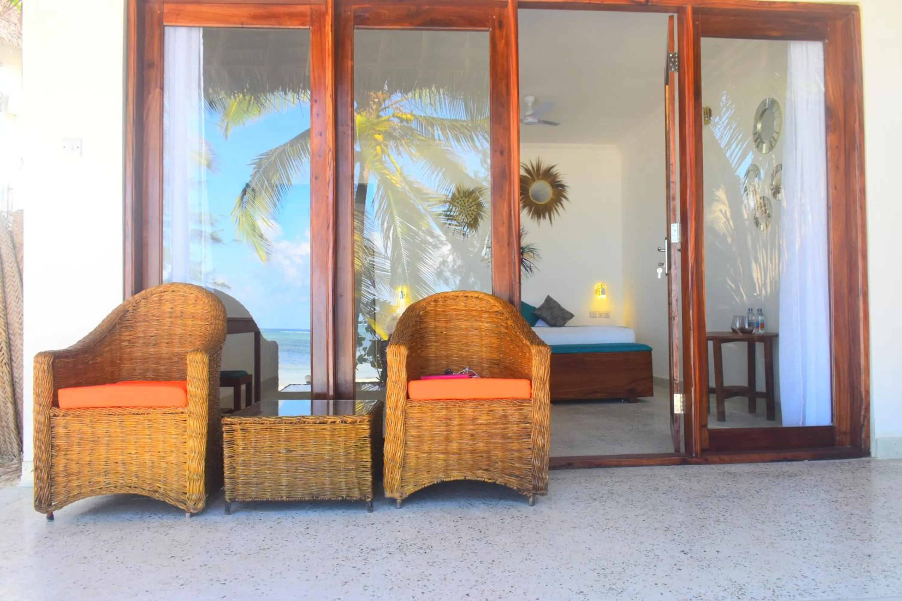 Patio in Blue Palm Zanzibar