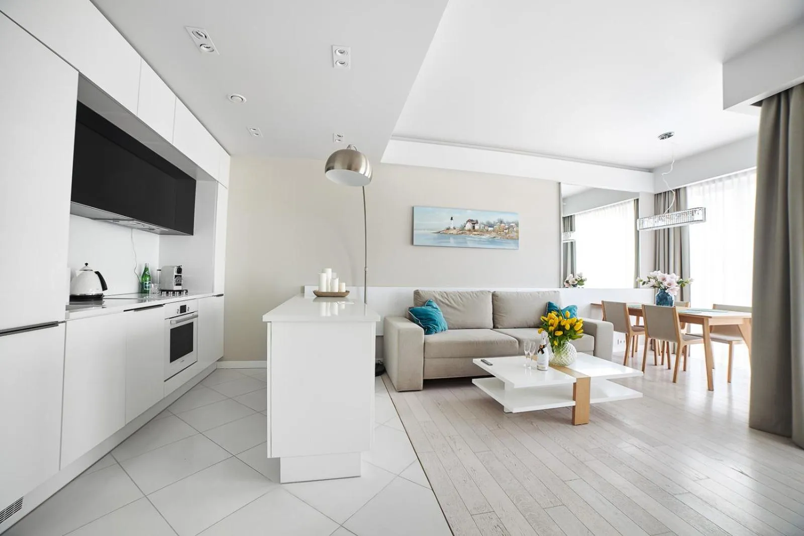 Kitchen or kitchenette in Dune Beach Resort