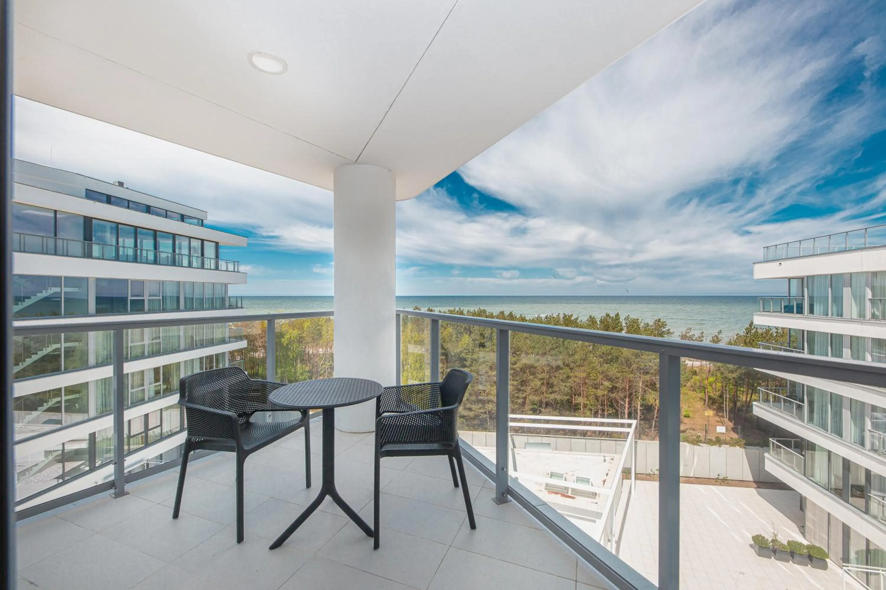 Patio in Dune Beach Resort