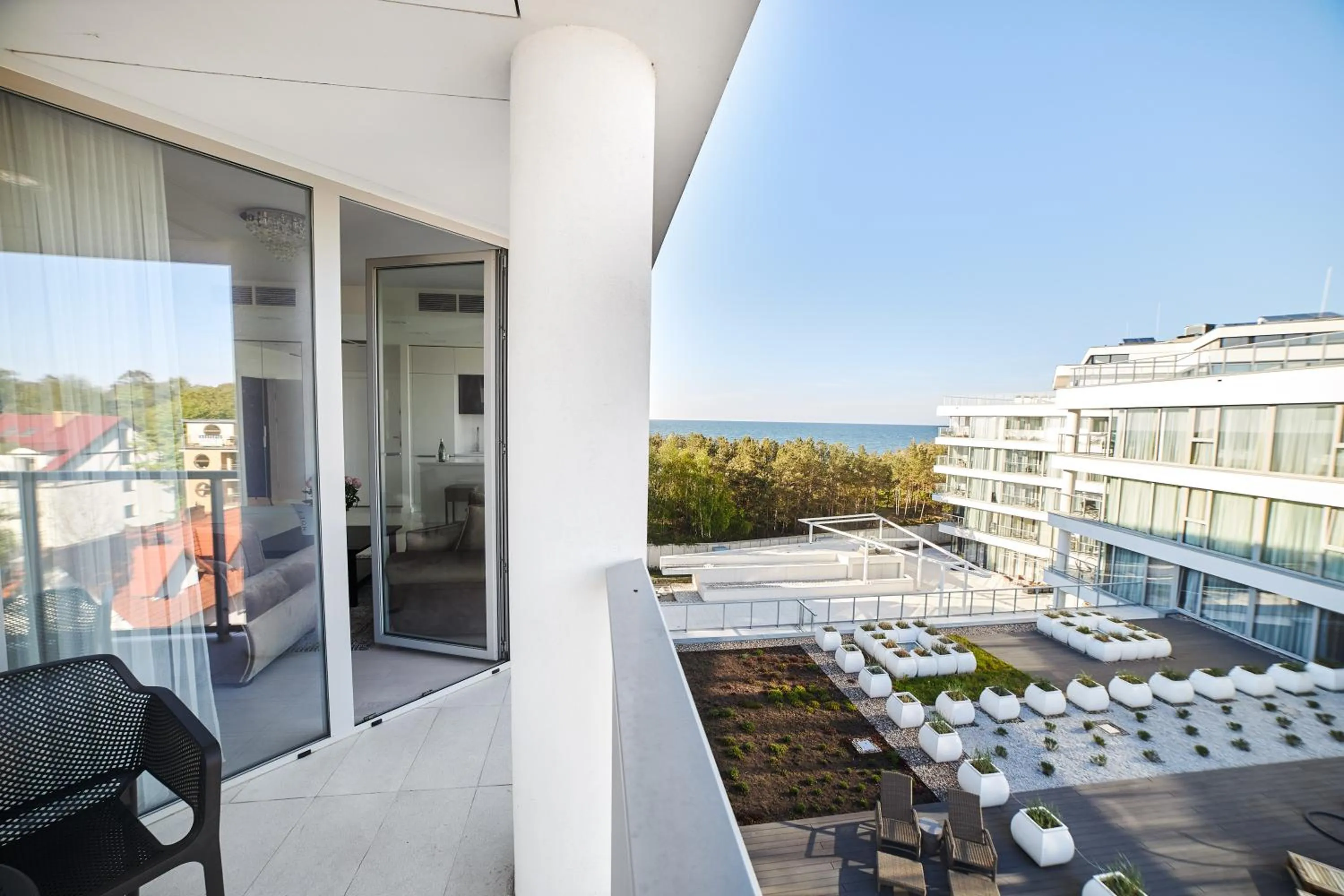 Balcony/Terrace in Dune Beach Resort