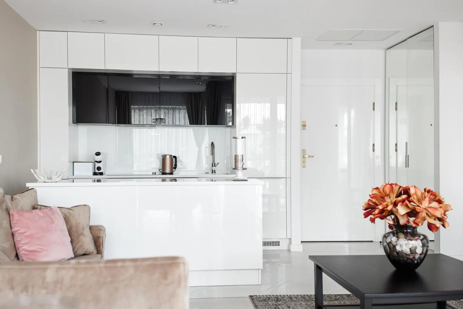 Kitchen or kitchenette in Dune Beach Resort