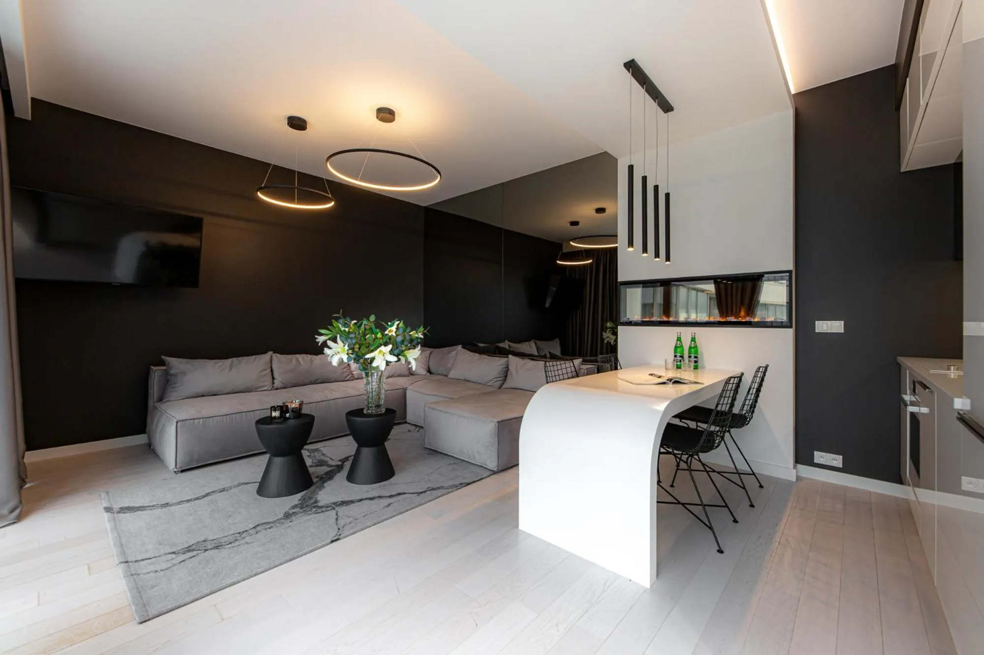 Seating area in Dune Beach Resort