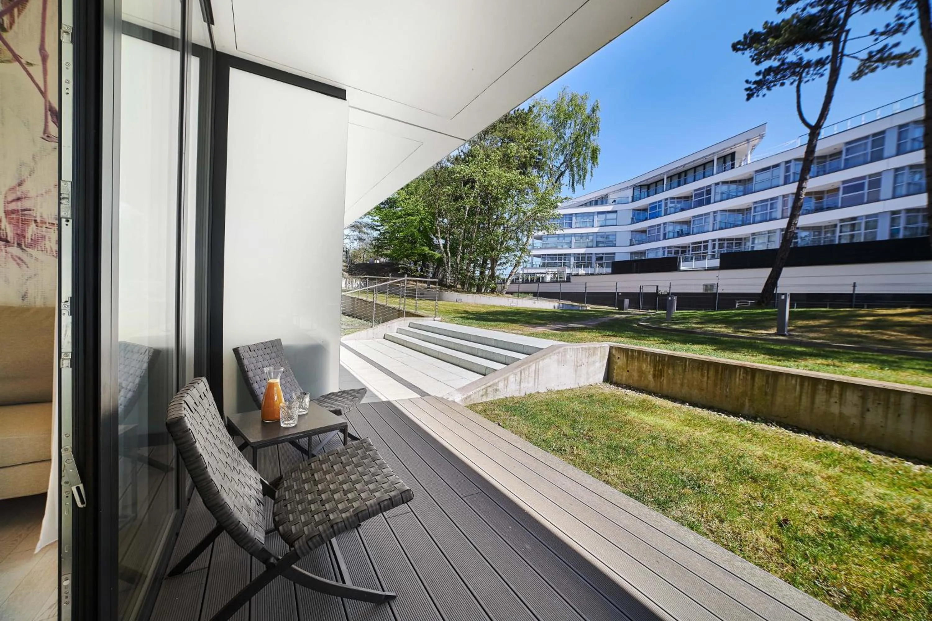 Garden in Dune Beach Resort