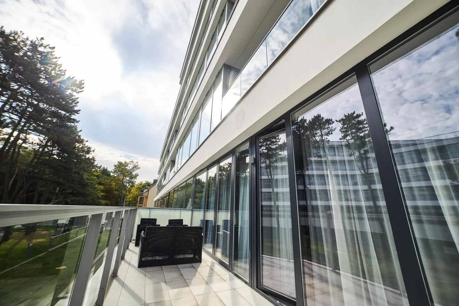 Balcony/Terrace in Dune Beach Resort