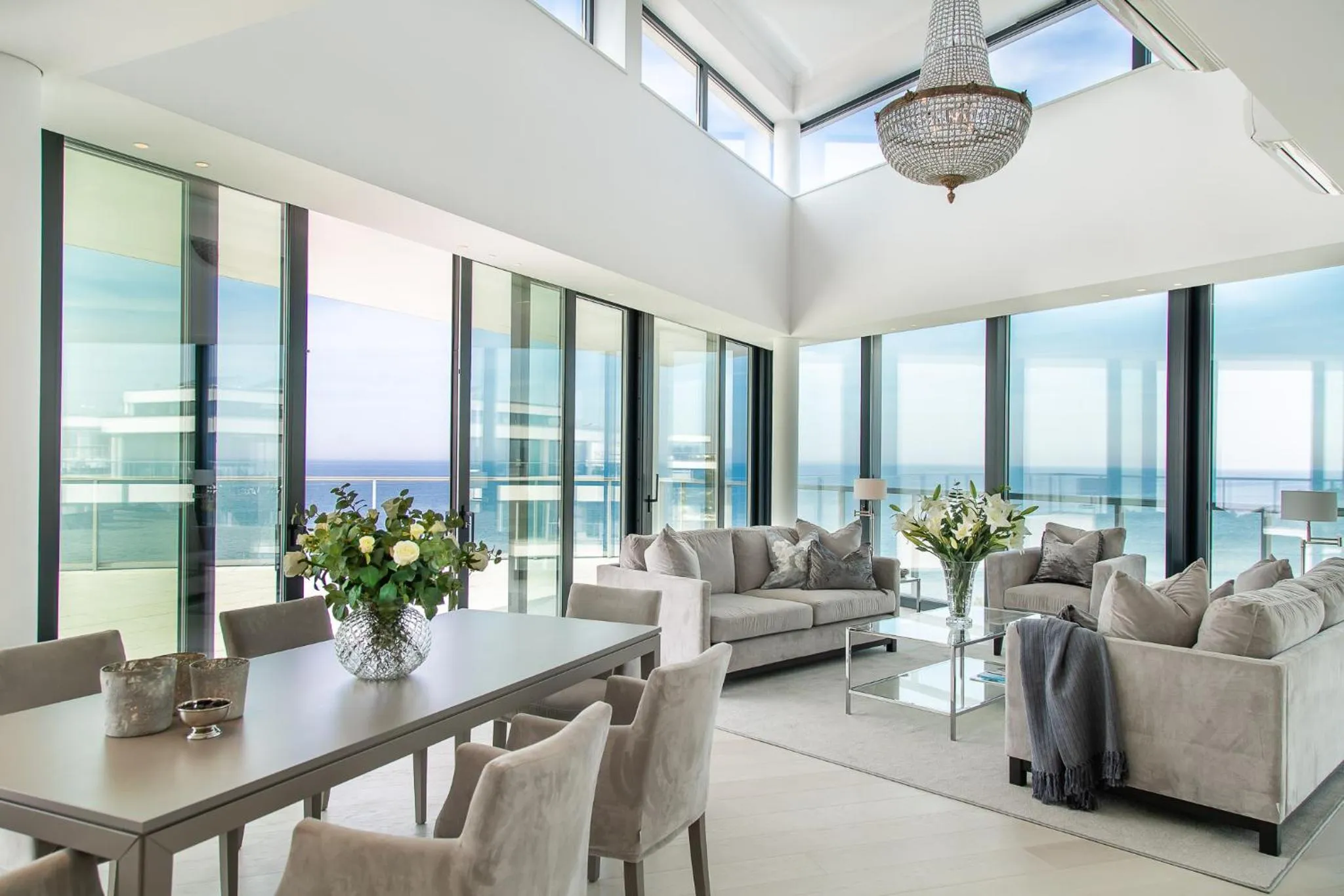 Living room in Dune Beach Resort