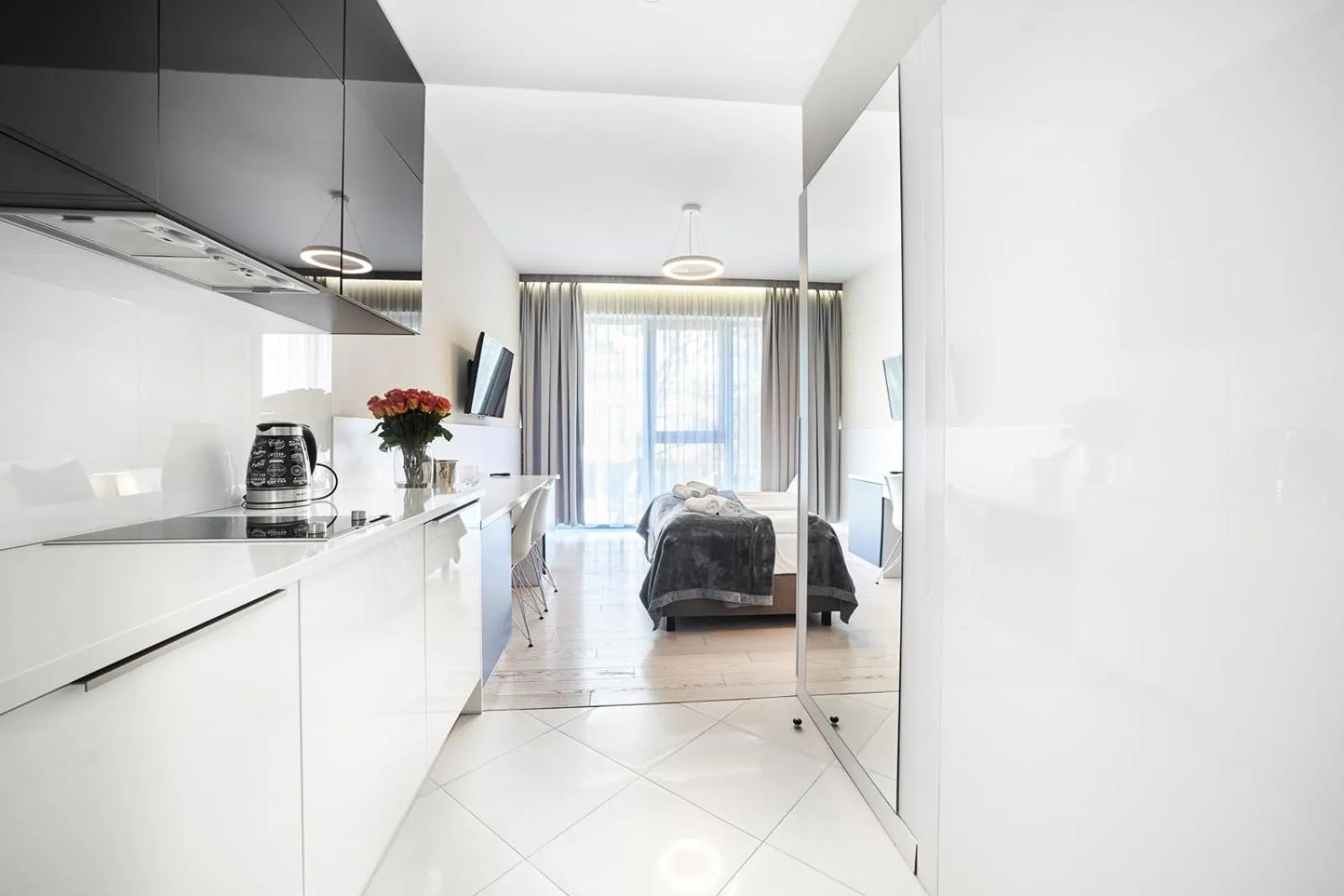 Bed in Dune Beach Resort