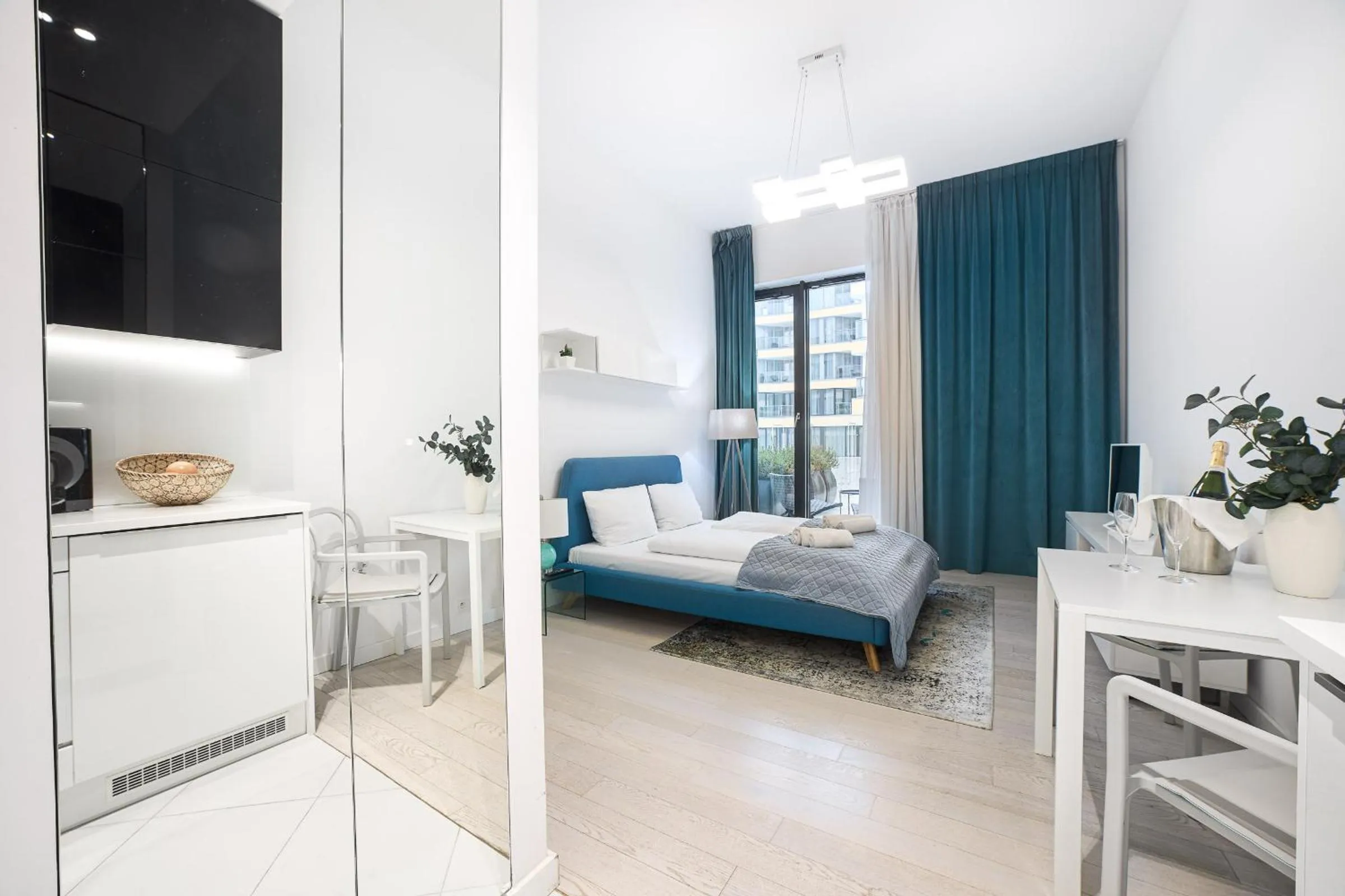 Bed in Dune Beach Resort