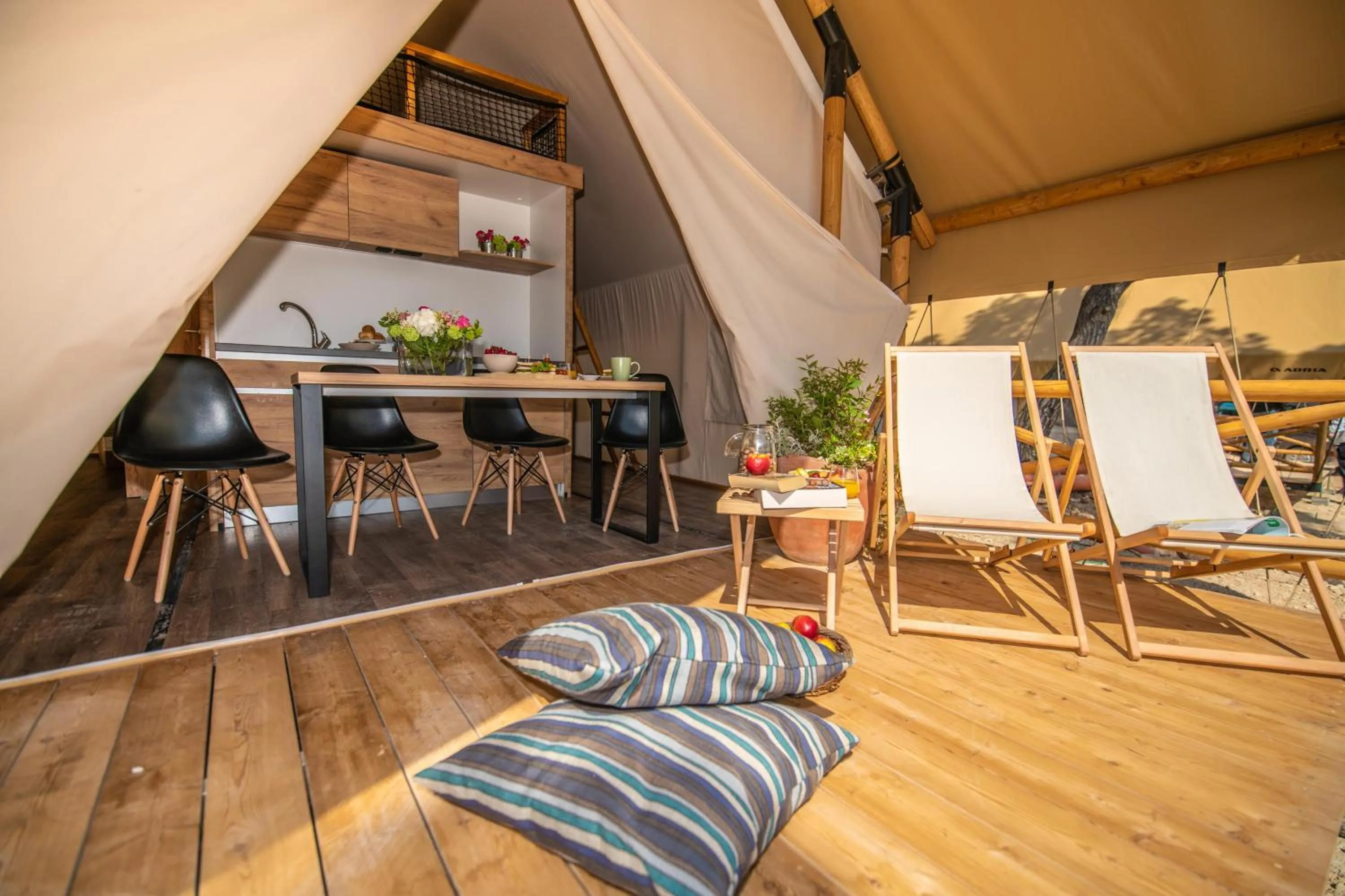 Balcony/Terrace in Arena One 99 Glamping