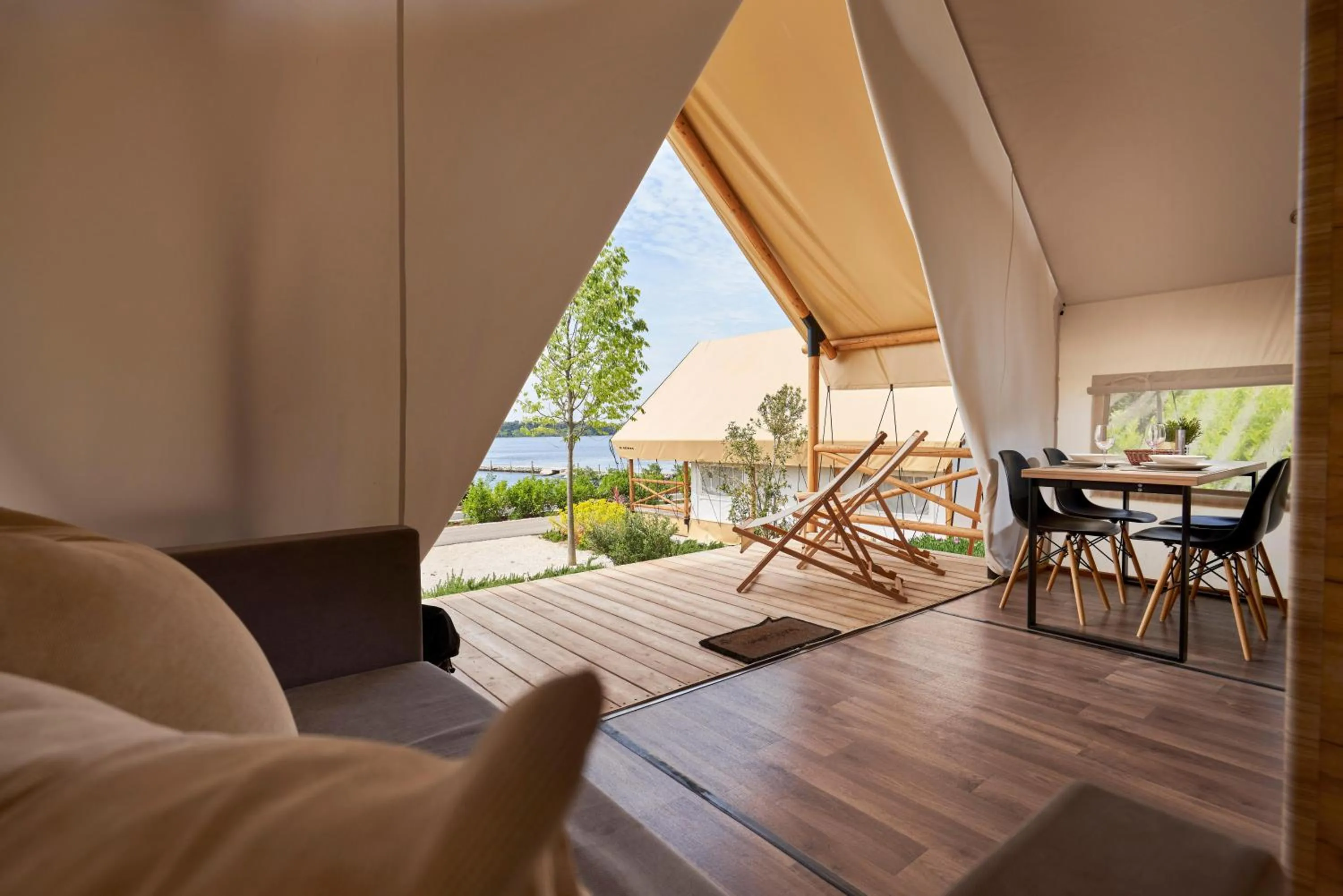 Balcony/Terrace in Arena One 99 Glamping