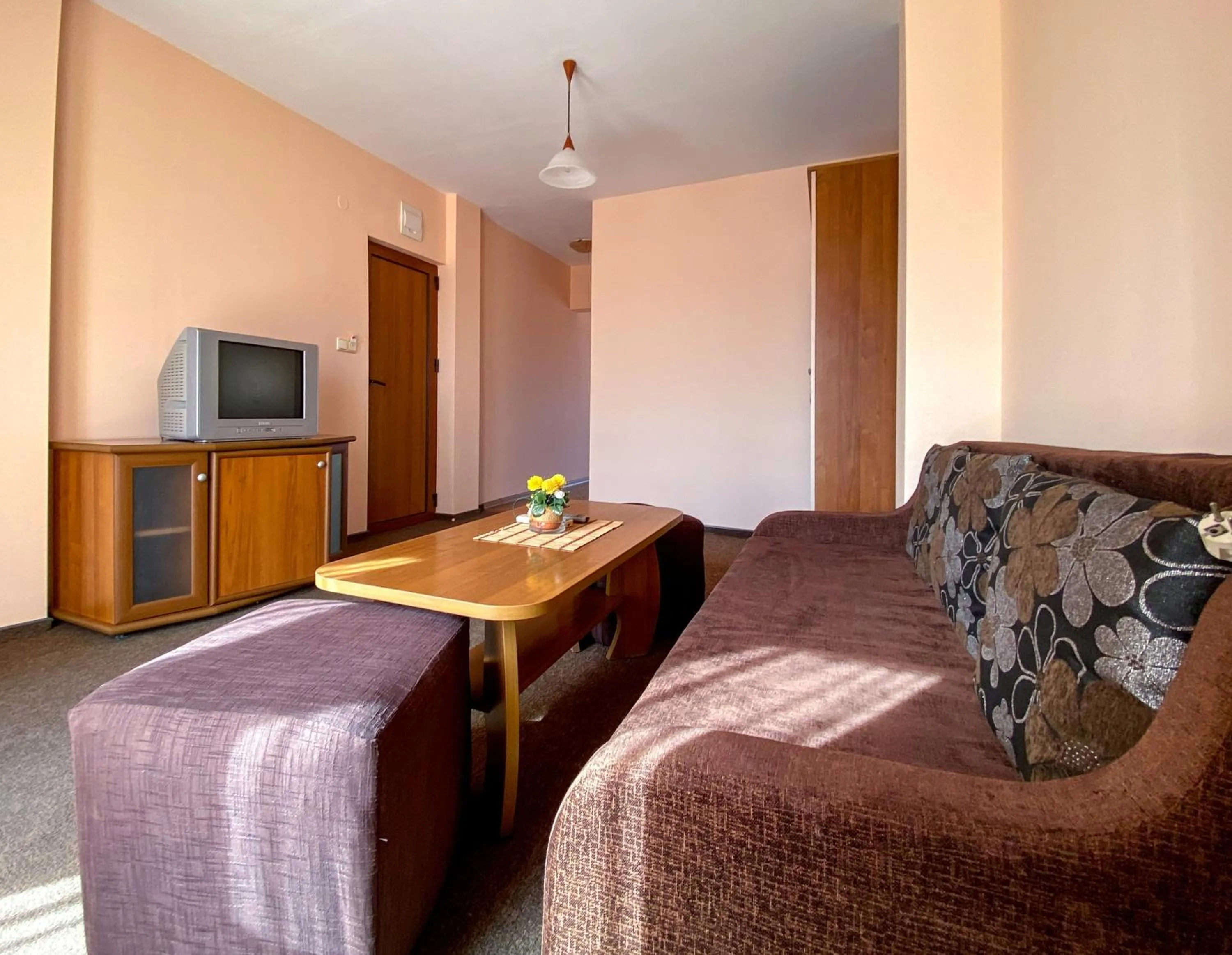 Bed in Vanessa Family Hotel