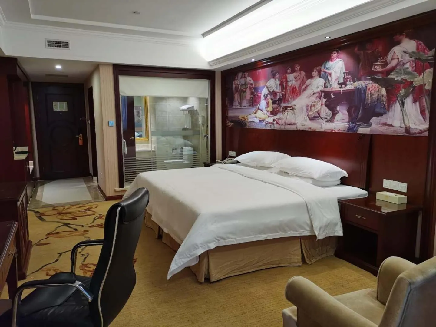 Bed in Vienna Hotel Jiangxi Yingtan International Glasses City