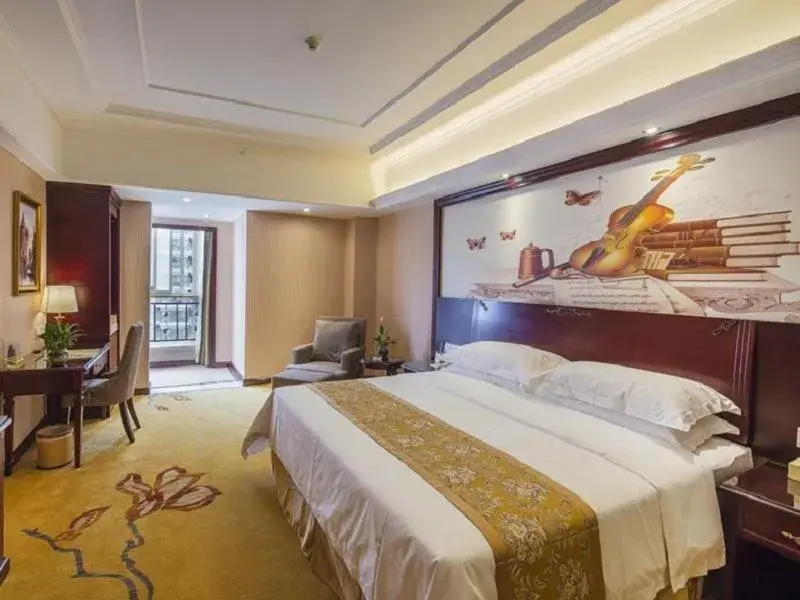 Bed in Vienna Hotel Xi'an International Exihibition Center Bed in Vienna Hotel Xi'an International Exihibition Center