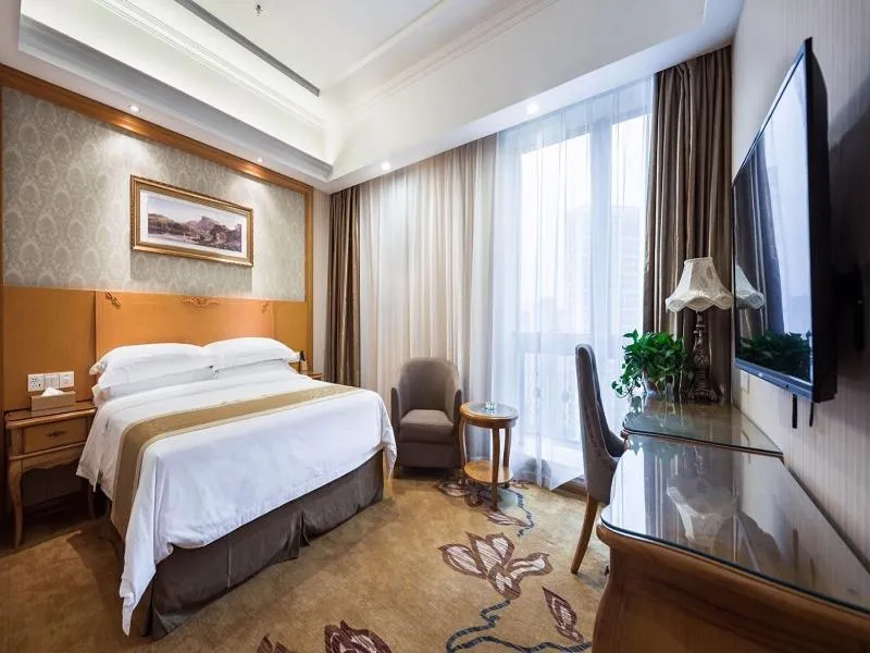 Bed in Vienna Hotel Jiangsu Changzhou Qingfeng Park