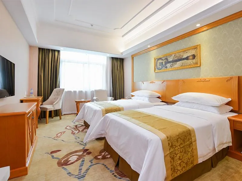 Bed in Vienna Hotel Nanjing Pukou Middle Puzhu Road
