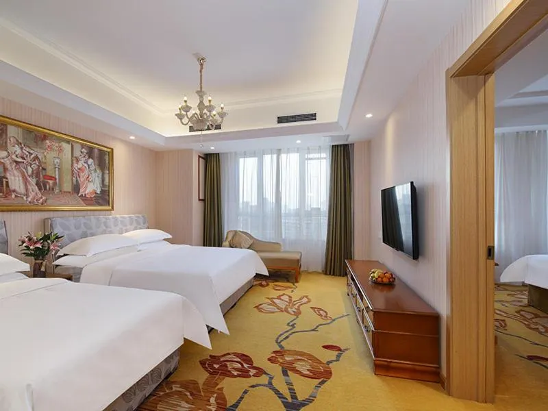 Bed in Vienna Hotel Shandong Qingdao Chengyang