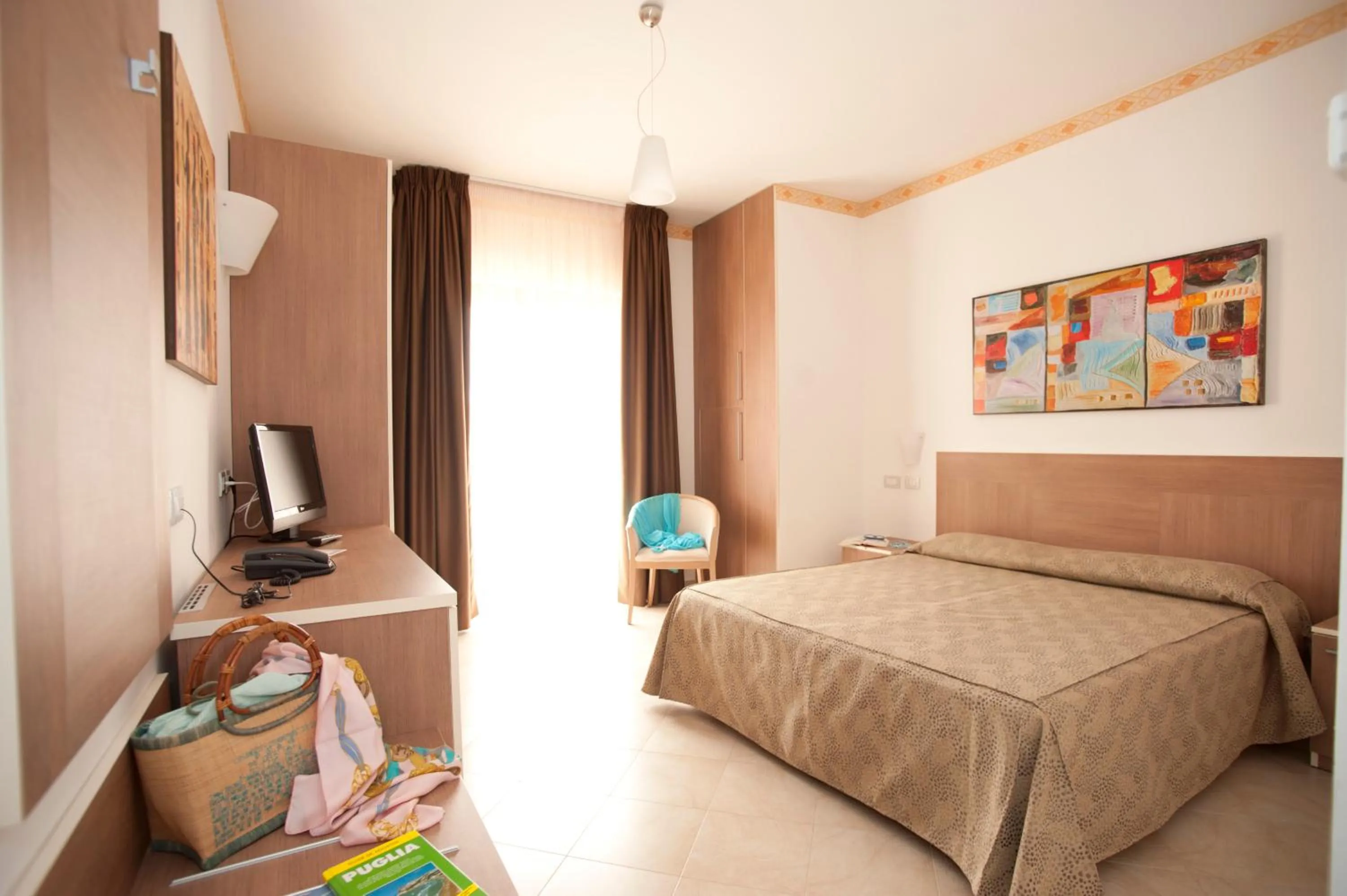 Bed in Oasiclub Hotel