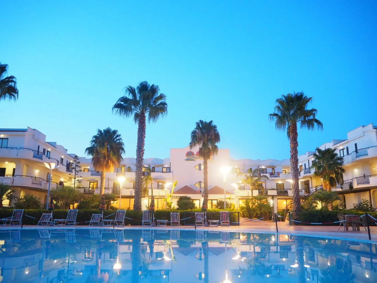 Area and facilities in Oasiclub Hotel