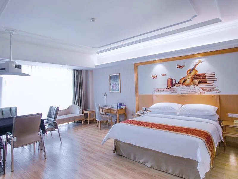 Bed in Vienna International Hotel Hangzhou South Railway Station