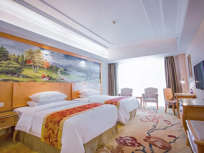 Bed in Vienna International Hotel Hangzhou South Railway Station