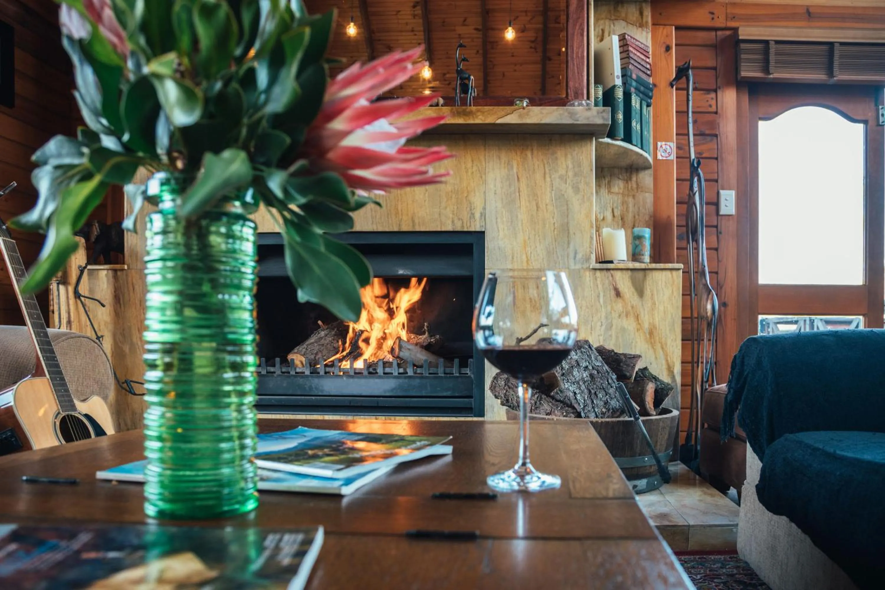 Living room in The Log Collective
