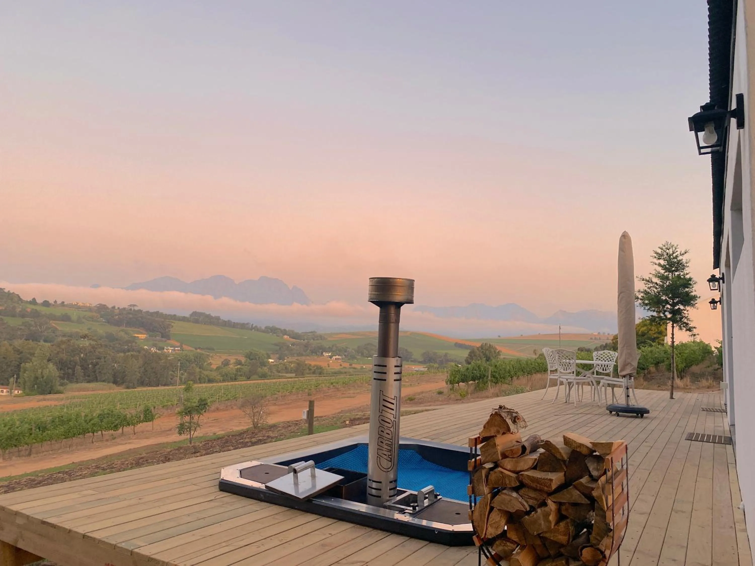 Natural landscape in The Log Collective