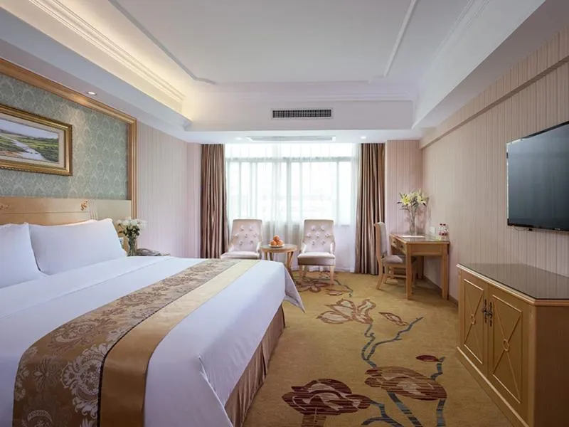 Bed in Vienna Hotel Nanning Qingxiu Mountain
