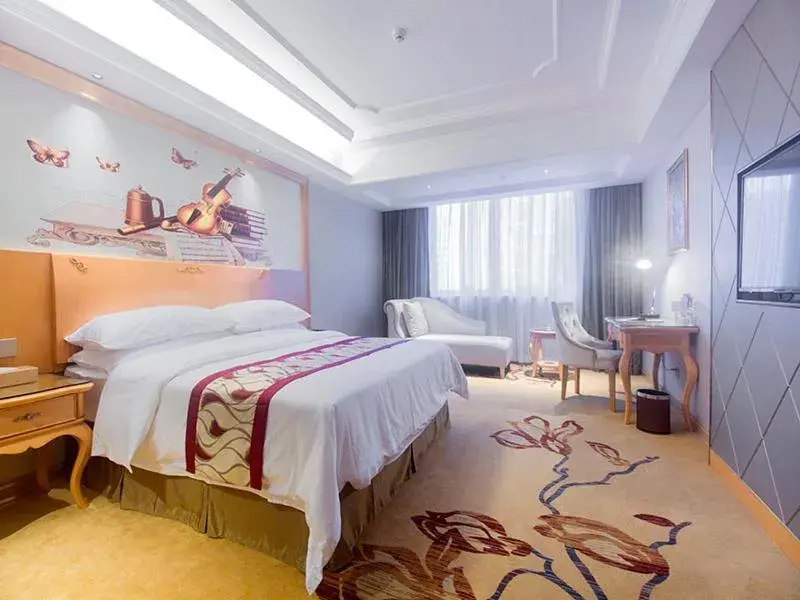 Bed in Vienna International Hotel Haikou West Bus Station Bed in Vienna International Hotel Haikou West Bus Station