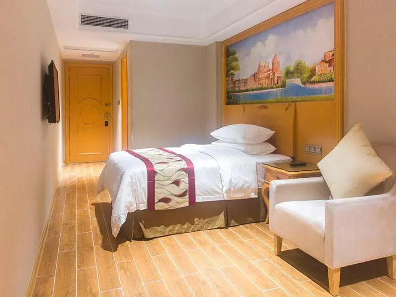 Bed in Vienna International Hotel Haikou West Bus Station Bed in Vienna International Hotel Haikou West Bus Station