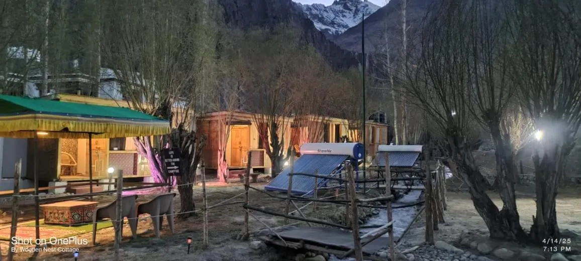 Garden in Wooden Nest Cottage Hunder, Nubra Valley