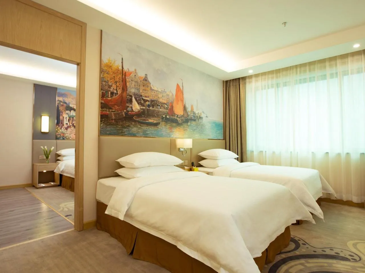 Bed in Vienna International Hotel Xian High Technology Road